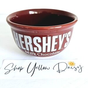 Hershey's Milk Chocolate Ice Cream Cereal Bowl Hershey Kiss Inside Bowl - M365.2